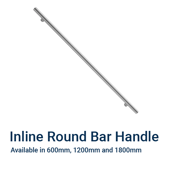 Inline Round Bar Handle